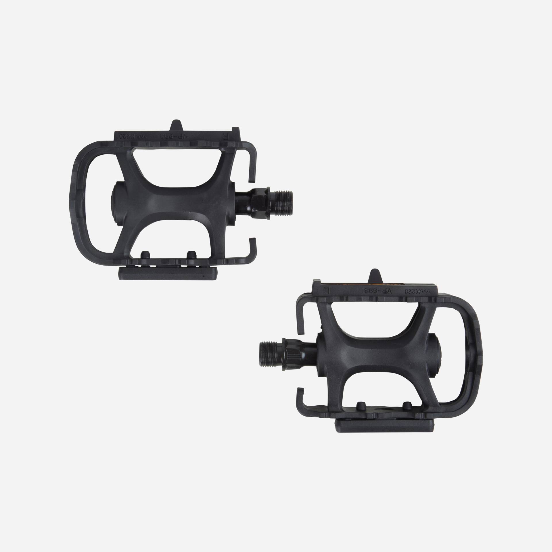 Flachpedale MTB 100 Kunststoff schwarz Flachpedale MTB 100 Kunststoff schwarz von ROCKRIDER