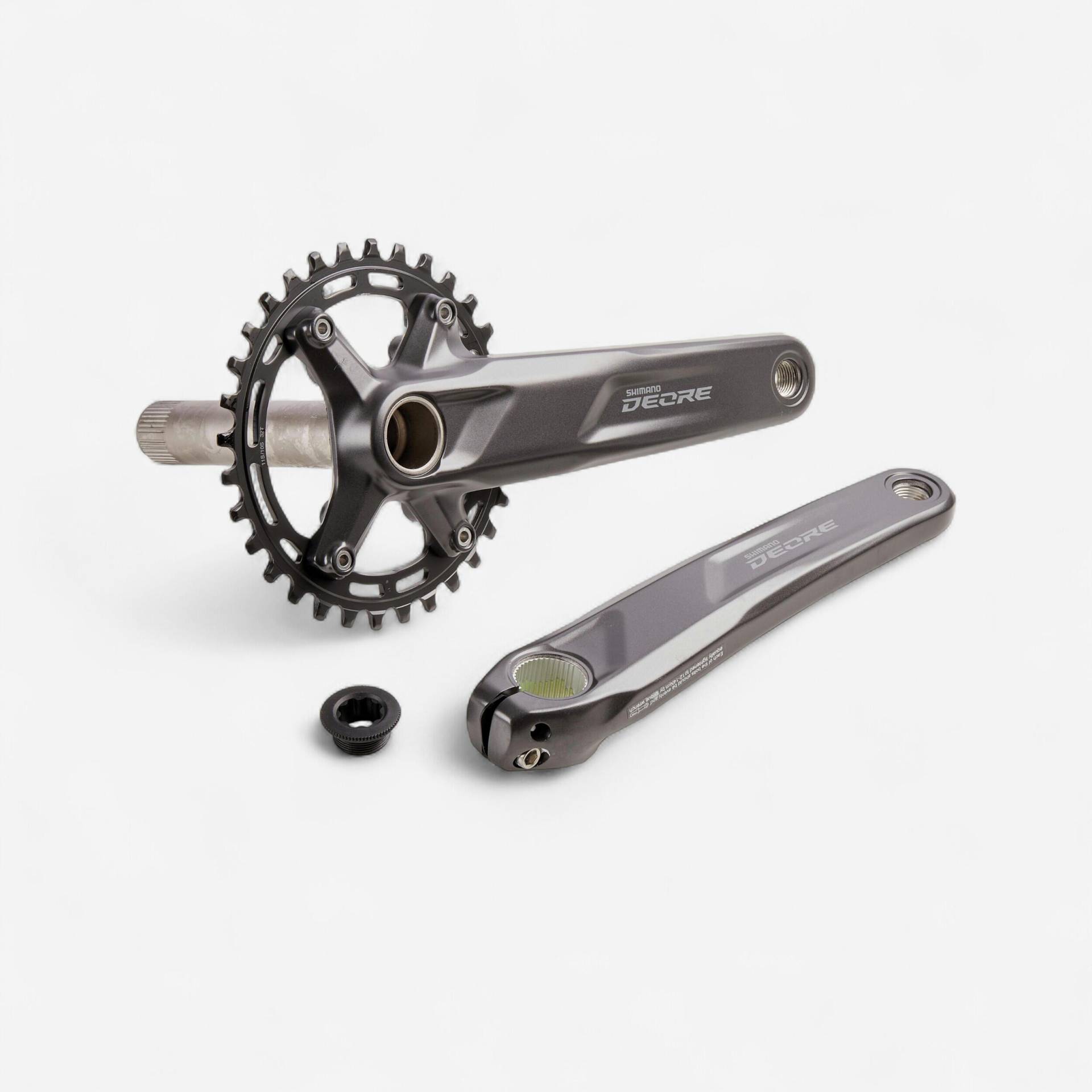 Kurbelgarnitur Deore Hollowtech II ohne Innenlager 32 Zähne 10/11 Gänge Kurbelgarnitur Deore Hollowtech II ohne Innenlager 32 Zähne 10/11 Gänge von ROCKRIDER