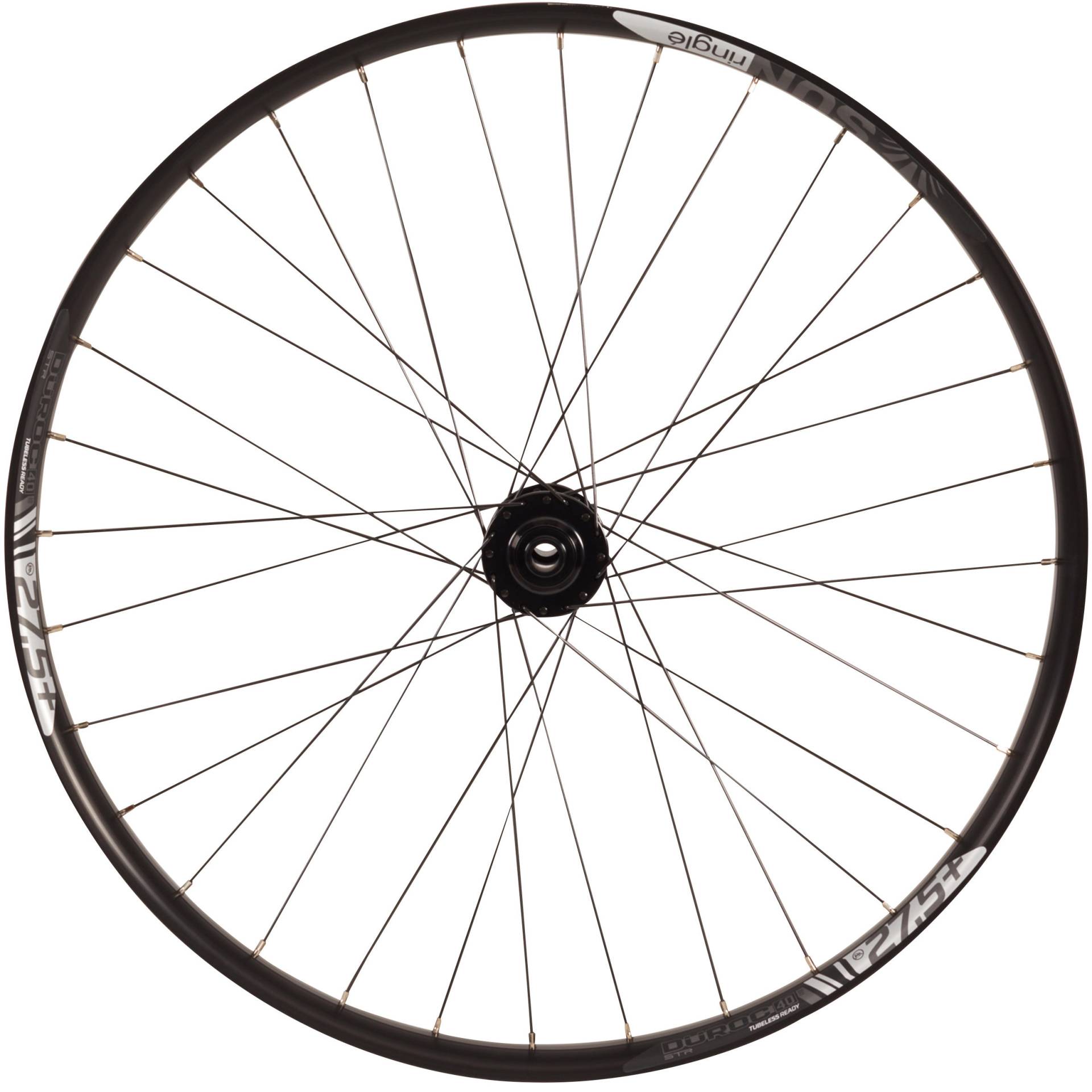 MTB Vorderrad 27.5+ Zoll Hohlkammer Boost 15×110 Tubeless Ready - Duroc 40 MTB Vorderrad 27.5+ Zoll Hohlkammer Boost 15×110 Tubeless Ready - Duroc 40 von ROCKRIDER