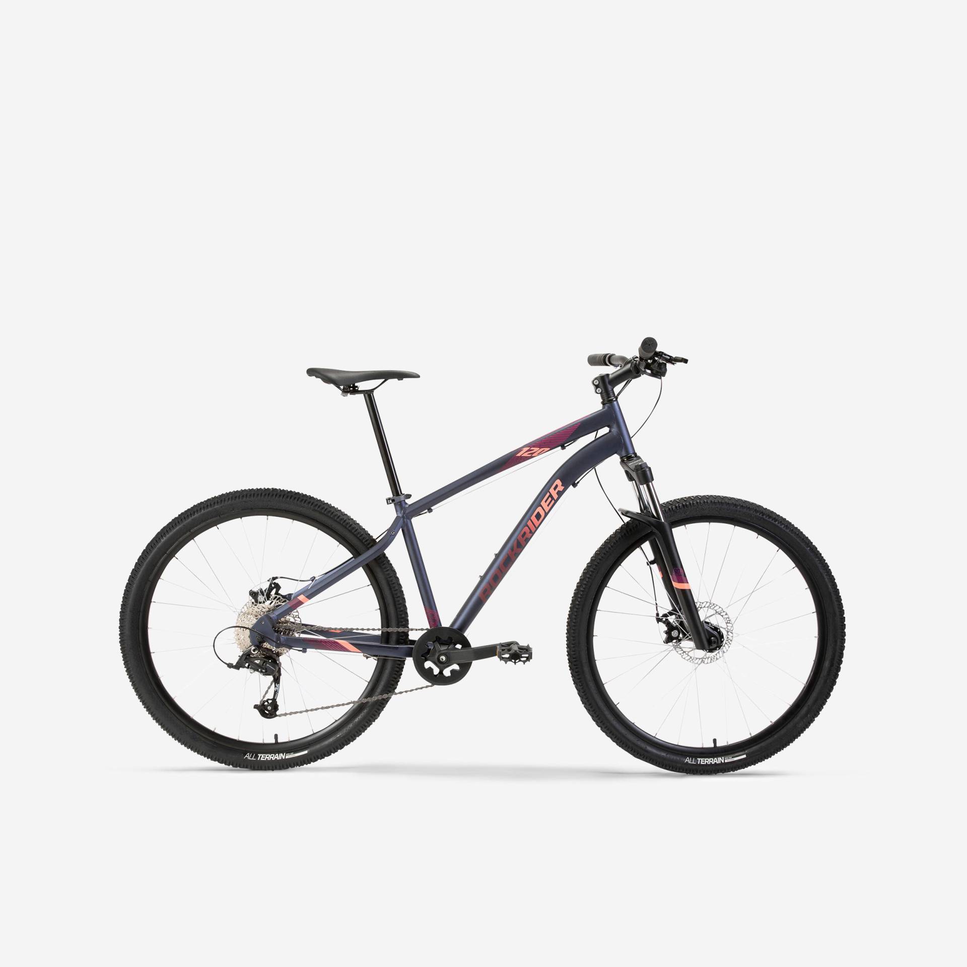 Mountainbike 27,5" ST 120 Damen blau von ROCKRIDER