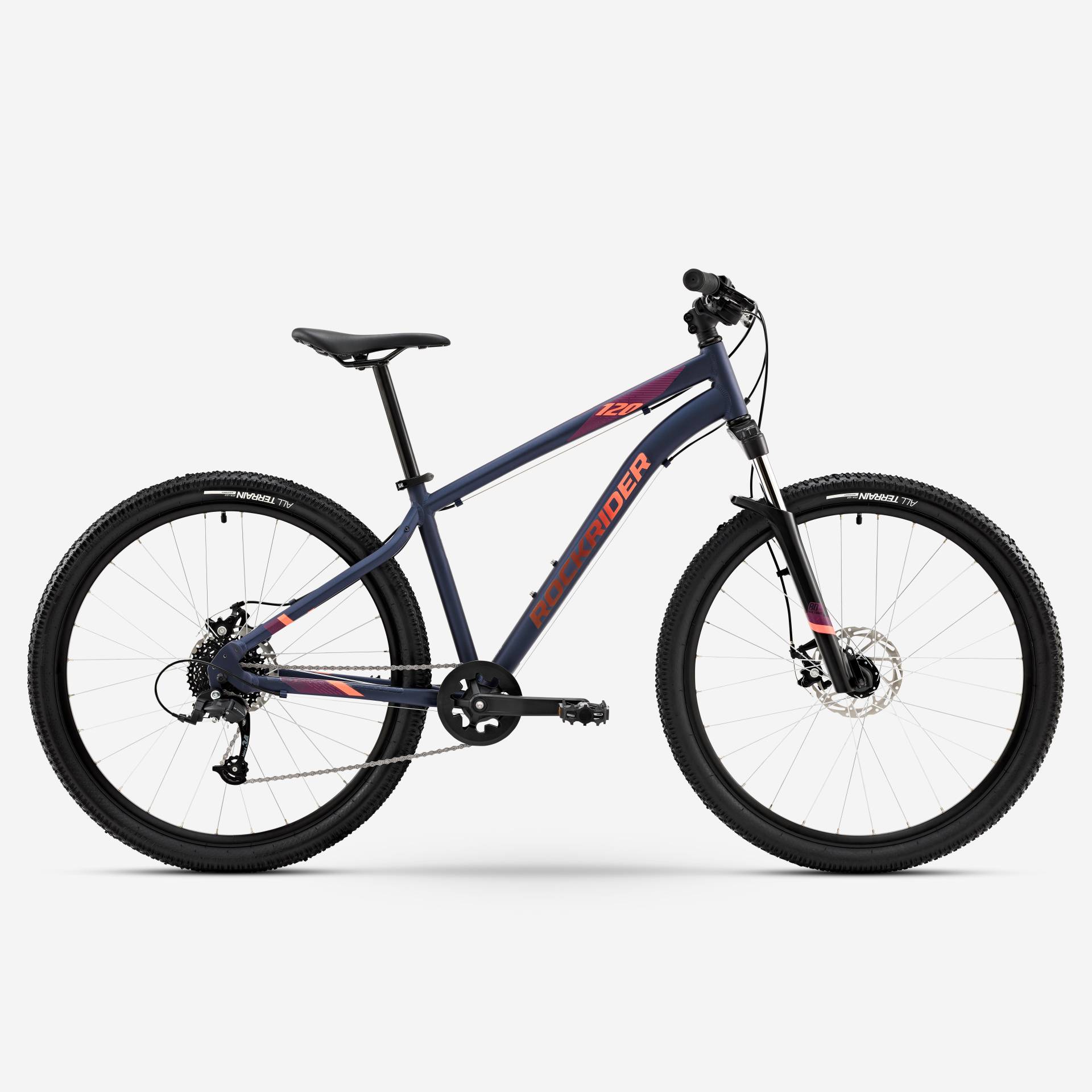 Mountainbike ST 120 Damen 27.5 Zoll Blau Mountainbike ST 120 Damen 27.5 Zoll Blau von ROCKRIDER