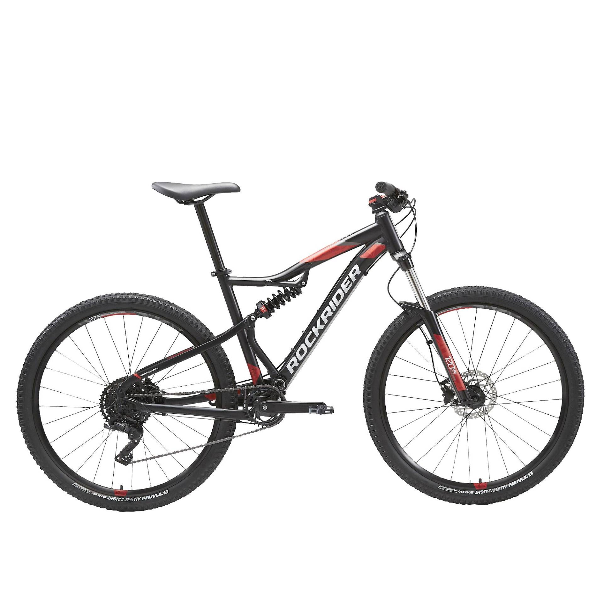 Mountainbike ST 530 S Fully 27.5 Zoll Schwarz/Rot Mountainbike ST 530 S Fully 27.5 Zoll Schwarz/Rot von ROCKRIDER