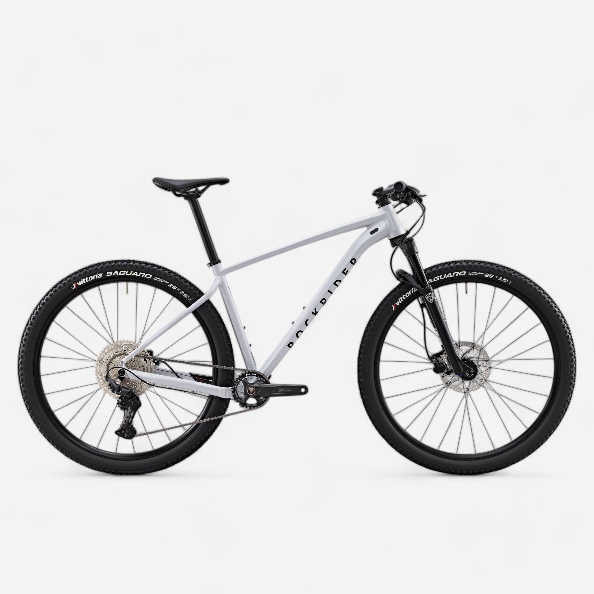 Mountainbike Race 700 XC Shimano Deore Aluminiumrahmen Grau Mountainbike Race 700 XC Shimano Deore Aluminiumrahmen Grau von ROCKRIDER