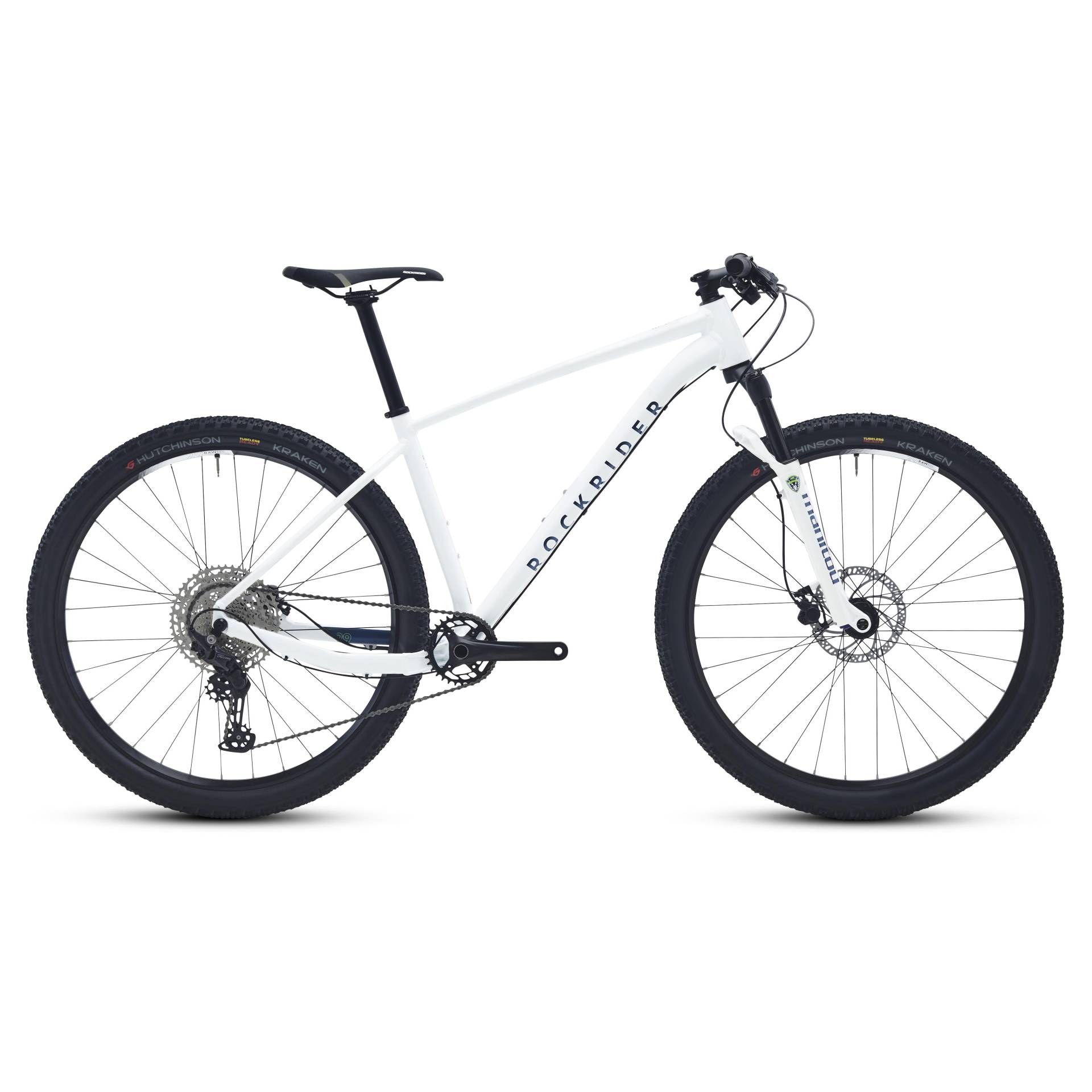 Mountainbike Cross Country 29 Zoll XC 700 Aluminiumrahmen weiss von ROCKRIDER