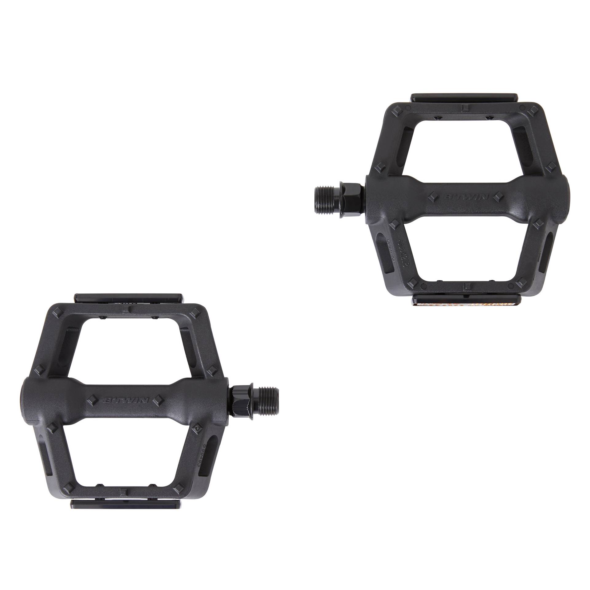 Radsport Flachpedale – MTB 520 Grip 9/16 schwarz Radsport Flachpedale – MTB 520 Grip 9/16 schwarz von ROCKRIDER