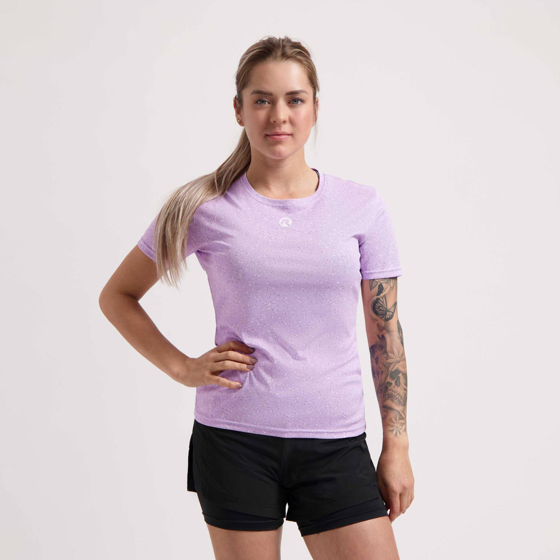 Technisches Kurzarm-Sport-T-Shirt Damen - Sparkle von ROGELLI