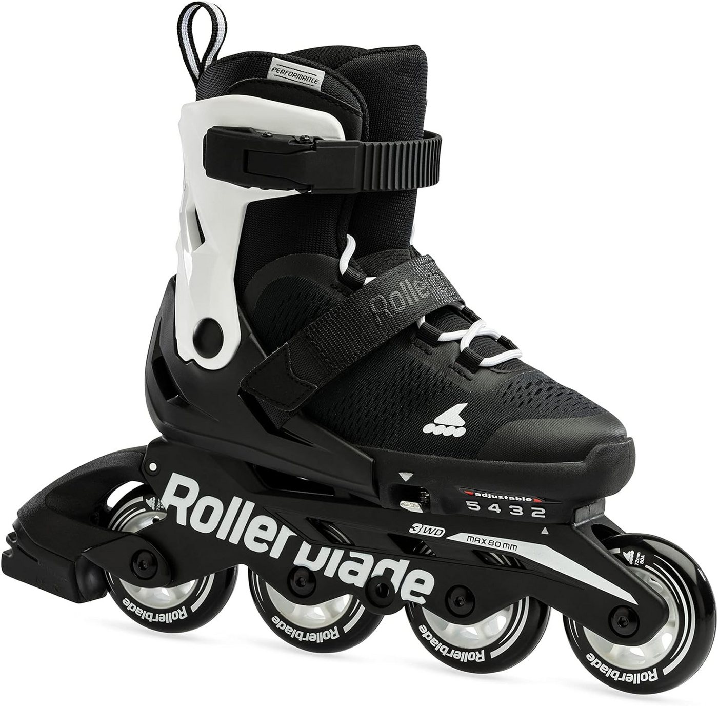 ROLLERBLADE Inlineskates ROLLERBLADE MICROBLADE Inline Skate black/white ROLLERBLADE Inlineskates ROLLERBLADE MICROBLADE Inline Skate black/white von ROLLERBLADE