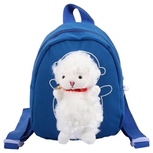 ROMISBABA 1 STK Kinderrucksack Schulranzen Schultasche für small Backpack kindertasche Hunderucksäcke Rucksackträger für Hunde Roman Schultasche Camping-Rucksack Baumwolle Blue von ROMISBABA