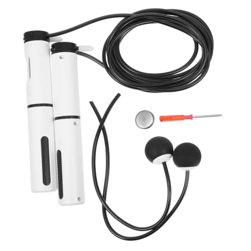 ROMISBABA Digitales Verstellbares Springseil mit Integriertem Zähler Schnurlose Ausführung für Indoor fitness Langlebiges Material Geeignet für Erwachsene und Effektives Workout ROMISBABA Digitales Verstellbares Springseil mit Integriertem Zähler Schnurlose Ausführung für Indoor fitness Langlebiges Material Geeignet für Erwachsene und Effektives Workout von ROMISBABA