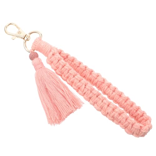 ROMISBABA tischläufer Boho Style handgelenkbandage Key fob Key Chains Key Holder schöüsselanhäger Handgelenk Band Schlüsselanhänger Schlüsselband Schlüsselbänder Schlüsselarmband Schnur von ROMISBABA