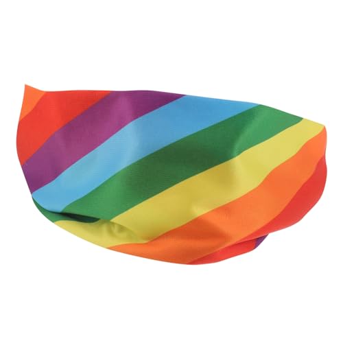 Regenbogen-Sport-Stirnband Stirnbänder Männer Bands Sport Stirnband Spa-Stirnband Haarband Hair-Band Hairband sportliches elastisches Stirnband Elastisches Workout-Stirnband Stoff ROMISBABA von ROMISBABA