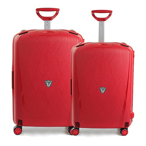 RONCATO Set mit 2 Trolley G+M Light Rosso Unisex Erwachsene, Rot, MEDIANO + Grande, Koffer RONCATO Set mit 2 Trolley G+M Light Rosso Unisex Erwachsene, Rot, MEDIANO + Grande, Koffer von RONCATO