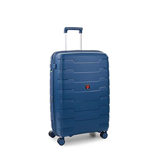 RONCATO Skyline Erweiterbar Mittelgrosse Koffer blau 4 räder mit TSA schloss RONCATO Skyline Erweiterbar Mittelgrosse Koffer blau 4 räder mit TSA schloss von RONCATO