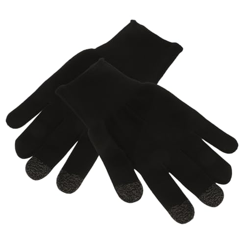 RORPOIR rutschfeste Fahrradhandschuhe Touchscreen-Handschuhe Für Herren Handschuhe Für Outdoor-aktivitäten Gaming-Handschuhe Handschuhe Für Straßenrennen Fitness-Handschuhe Nylon Black von RORPOIR