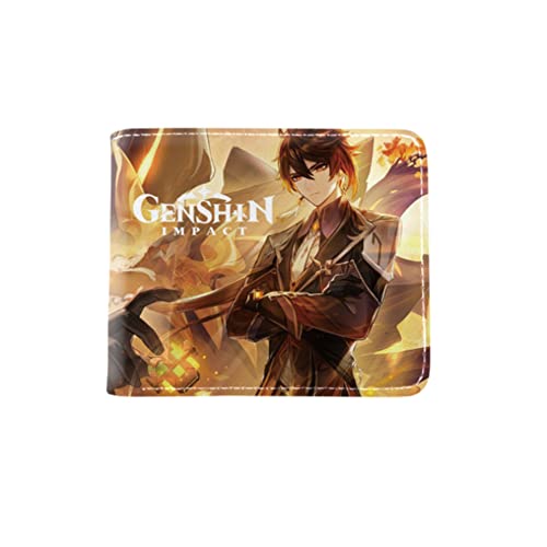 1 x Genshin Impact Periphere Bifold Wallet Full Color Print Short Leder 11,5 x 9,5 x 2 cm Geldbörse, stil 1 1 x Genshin Impact Periphere Bifold Wallet Full Color Print Short Leder 11,5 x 9,5 x 2 cm Geldbörse, stil 1 von ROSETOR