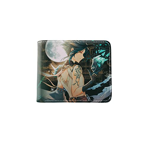 1 x Genshin Impact Periphere Bifold Wallet Full Color Print Short Leder 11,5 x 9,5 x 2 cm Geldbörse, stil 4 1 x Genshin Impact Periphere Bifold Wallet Full Color Print Short Leder 11,5 x 9,5 x 2 cm Geldbörse, stil 4 von ROSETOR