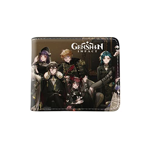 1pc Genshin Impact Peripherie Bifold Brieftasche Vollfarbdruck Kurze Leder 11,5* 9,5* 2cm Brieftasche, Stil 9 1pc Genshin Impact Peripherie Bifold Brieftasche Vollfarbdruck Kurze Leder 11,5* 9,5* 2cm Brieftasche, Stil 9 von ROSETOR