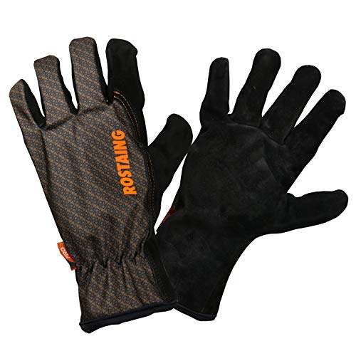 ROSTAING Handschuhe SOLIDO - Ein Paar Lederhandschuhe für Gartenarbeit und schwere Arbeiten - Alle Arbeiten in trockener und feuchter Umgebung - Robuste Schutzhandschuhe für Profis und Privatpersonen ROSTAING Handschuhe SOLIDO - Ein Paar Lederhandschuhe für Gartenarbeit und schwere Arbeiten - Alle Arbeiten in trockener und feuchter Umgebung - Robuste Schutzhandschuhe für Profis und Privatpersonen von ROSTAING