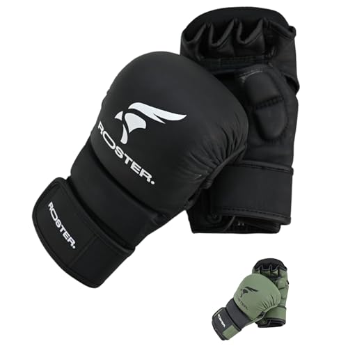 ROSTER. MMA Sparring-Handschuhe, 180 g, XL, Schwarz ROSTER. MMA Sparring-Handschuhe, 180 g, XL, Schwarz von ROSTER.