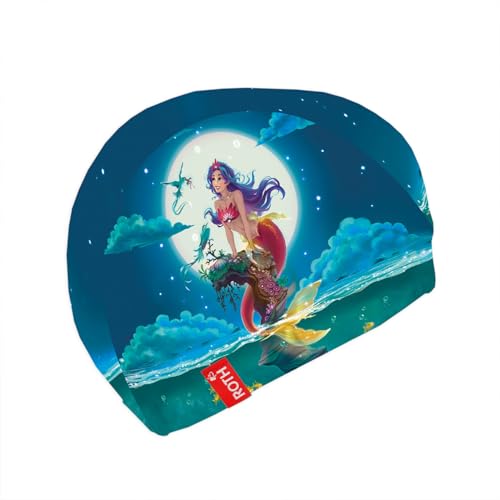 ROTH Kinder-Badekappe, 21x19 cm, 82% Polyester, 18% Elasthan, Meerjungfrau ROTH Kinder-Badekappe, 21x19 cm, 82% Polyester, 18% Elasthan, Meerjungfrau von ROTH