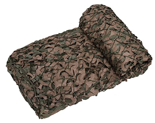 ROTHCO Basic Serie Militärisches Tarnnetz, Original Camo-Grün/Braun, Large, 9'10" x 19'8" von ROTHCO