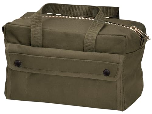 ROTHCO Mechanics Tool Bag with Brass Zipper, Olive Drab Werkzeugtasche, Braunoliv, Einheitsgröße ROTHCO Mechanics Tool Bag with Brass Zipper, Olive Drab Werkzeugtasche, Braunoliv, Einheitsgröße von ROTHCO