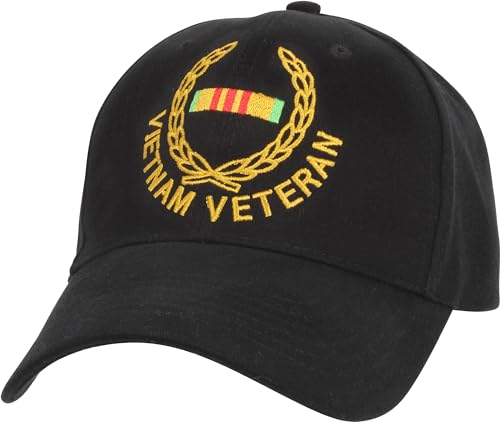 ROTHCO Vietnam Veteran/Insignia Cap, Black ROTHCO Vietnam Veteran/Insignia Cap, Black von ROTHCO