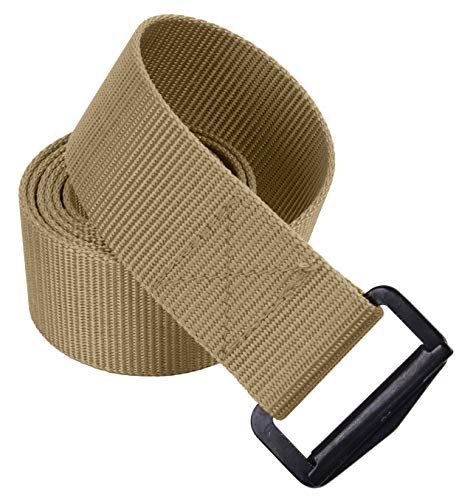 Rothco BDU-Gürtel, Nylon, 137,2 cm, Khaki Rothco BDU-Gürtel, Nylon, 137,2 cm, Khaki von ROTHCO