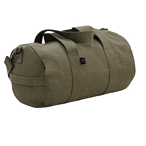 Rothco Schultertasche aus Segeltuch, Olivgrün, 48,3 cm Rothco Schultertasche aus Segeltuch, Olivgrün, 48,3 cm von ROTHCO