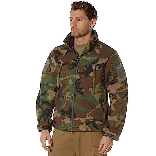 Rothco Special Ops Softshelljacke, Herren, 613902999077, Woodland Camouflage, 2XL Rothco Special Ops Softshelljacke, Herren, 613902999077, Woodland Camouflage, 2XL von ROTHCO