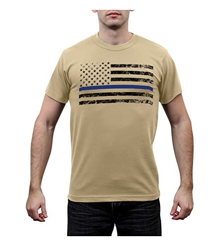 Rothco Thin Blue Line T-Shirt von ROTHCO