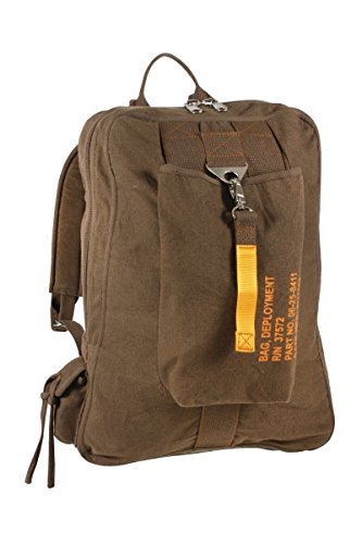 Rothco Vintage Canvas Flight Bag, Brown Rothco Vintage Canvas Flight Bag, Brown von ROTHCO