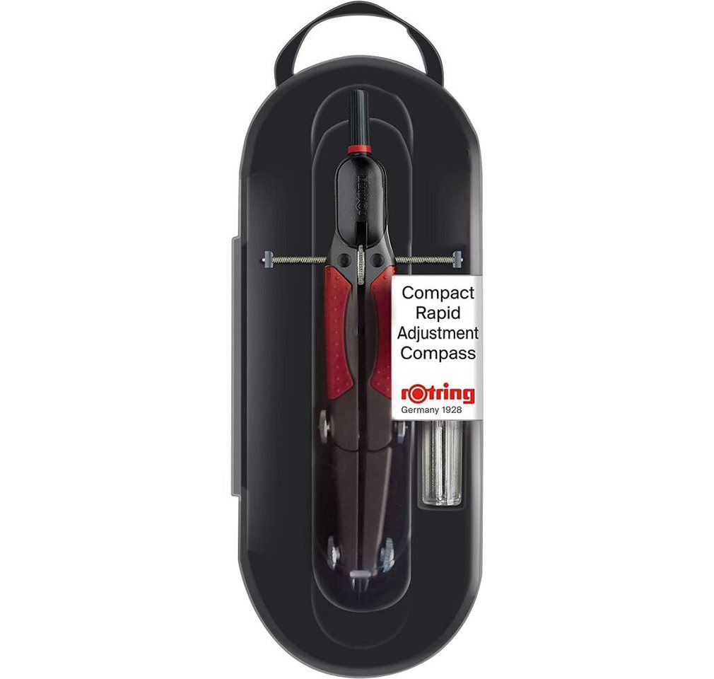 ROTRING Zirkel Zirkel COMPACT schwarz/rot ROTRING Zirkel Zirkel COMPACT schwarz/rot von ROTRING