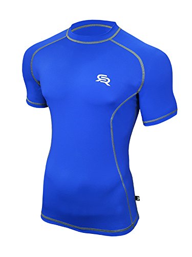 ROUGH RADICAL Herren Funktionsshirt Fitness T-Shirt Laufshirt Spin (XL, blau) von ROUGH RADICAL