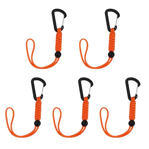 5 Stück Outdoor Camping Multitool Taktisch Karibiner Haken Karabiner für Wandern und Reisen von RPFROP