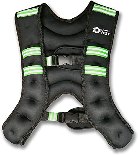 RPM Power Gewichtsweste - Gewichtsweste für Cardio, Gewichtsweste für Laufen, Körpergewichtstraining, Gewichtsweste für Home Fitness - Weighted Vest (10kg) von RPM Power