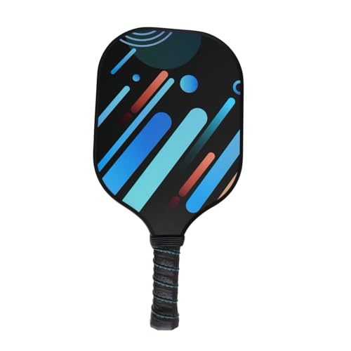 RRXIMHTT Boden-Pickleball-Spielzeug, bequemer Griff, Schläger aus Fiberglas, Pickleball-Paddel mit rutschfestem Griff, präzise Kontrolle, ultra-bequemer Griff für Sporttraining, Himmelblau von RRXIMHTT