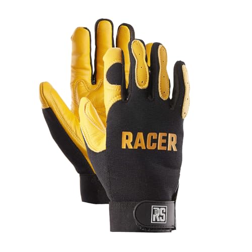 RS RACER MontageHandschuhe aus Schweineleder/Größe 10, 1 Paar/Gelb Schwarz/Typ Mechanics/Arbeitshandschuhe Leder/Lederhandschuhe Schutzhandschuhe/mit Klettverschluss RS RACER MontageHandschuhe aus Schweineleder/Größe 10, 1 Paar/Gelb Schwarz/Typ Mechanics/Arbeitshandschuhe Leder/Lederhandschuhe Schutzhandschuhe/mit Klettverschluss von RS