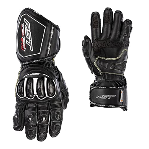 RST Tractech Evo 4 Motorradhandschuhe (Black,L) von RST