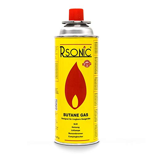 Rsonic Butan Gaskartusche Ventilkartusche für Heizung, Kocher 227g MSF-1A Rsonic Butan Gaskartusche Ventilkartusche für Heizung, Kocher 227g MSF-1A von RSonic