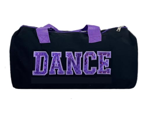 Niedliche Ballett-Tanztasche, Sporttasche, Handtasche, Crossbody-Tasche, Ballerina-Duffle-Tasche, für Tänzerinnen und Mädchen, violett, Eine Tasche geeignet für Sport und Tanz Niedliche Ballett-Tanztasche, Sporttasche, Handtasche, Crossbody-Tasche, Ballerina-Duffle-Tasche, für Tänzerinnen und Mädchen, violett, Eine Tasche geeignet für Sport und Tanz von RTMYOR