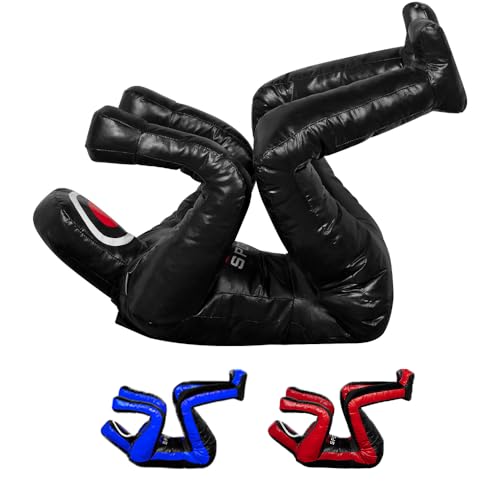 RTX MMA Grappling Dummy 180 cm – Judo, Wrestling, BJJ, Selbstverteidigungstraining Dummy Vinylstoff Ungefüllter Boxsack für Submission- und Verteidigungsübungen (Black - Vinyl) RTX MMA Grappling Dummy 180 cm – Judo, Wrestling, BJJ, Selbstverteidigungstraining Dummy Vinylstoff Ungefüllter Boxsack für Submission- und Verteidigungsübungen (Black - Vinyl) von RTX SPORTS