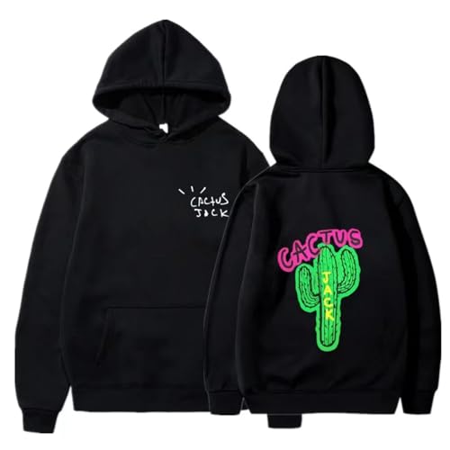 RUENAKH 2024 Neuer Europäischer Und Amerikanischer Rapper Travi Scot Kaktus Jack Kaktus Männer Und Frauen Sweatshirt Hoodie-color02||M von RUENAKH