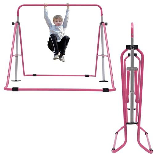 Reckstange Outdoor, Gymnastik Turnreck, Turnstange Garten Kinder, Faltbarer Turnreck Reckstange Indoor, Turnen Trainingsgeräte, Reckstange Kinder, Turnreck höhenverstellbar, Tragfähigkeit 100kg Reckstange Outdoor, Gymnastik Turnreck, Turnstange Garten Kinder, Faltbarer Turnreck Reckstange Indoor, Turnen Trainingsgeräte, Reckstange Kinder, Turnreck höhenverstellbar, Tragfähigkeit 100kg von RUETERY