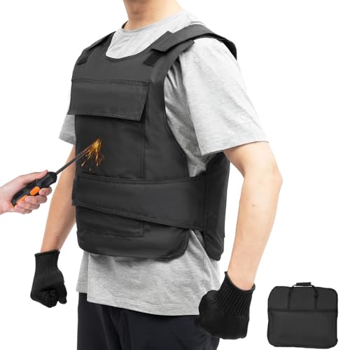 Taktische Weste, Outdoor Militär Security Weste, Paintball Schutzausrüstung, Schutzweste mit Aufbewahrungstasche, Stichschutzweste Herren, für Taktisches Training, Jagd, Wandern, Wild, Arbeitsschutz Taktische Weste, Outdoor Militär Security Weste, Paintball Schutzausrüstung, Schutzweste mit Aufbewahrungstasche, Stichschutzweste Herren, für Taktisches Training, Jagd, Wandern, Wild, Arbeitsschutz von RUETERY