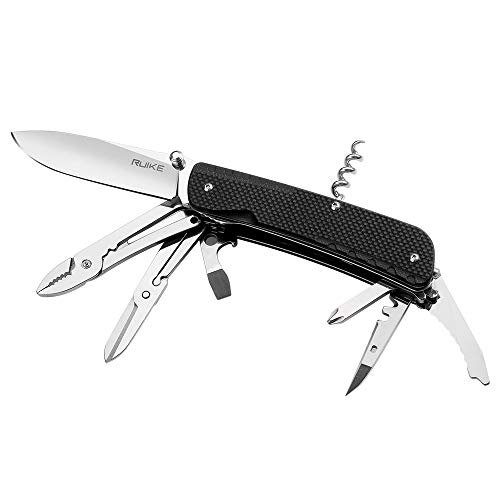 RUIKE Unisex Trekker ld-41b Multitool, Schwarz, One Size, Einheitsgröße RUIKE Unisex Trekker ld-41b Multitool, Schwarz, One Size, Einheitsgröße von Ruike