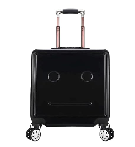 Gepäckkoffer Handgepäck 18-Zoll-Gepäck Verstellbarer Trolley-Koffer für Reisen, Geschäftsreisen, Boarding, Zahlenschloss, aufgegebenes Gepäck von RUISHH