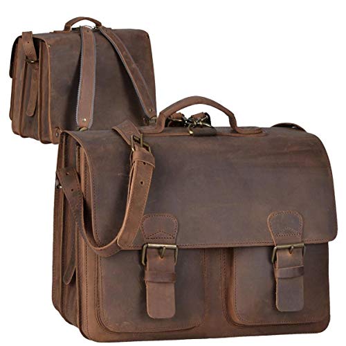 Ruitertassen Lederranzen 42cm XXL Schulranzen Schultasche 3 Fächer 2 Vortaschen Rückengurte Tragegriff Schultergurt Ranger braun Ruitertassen Lederranzen 42cm XXL Schulranzen Schultasche 3 Fächer 2 Vortaschen Rückengurte Tragegriff Schultergurt Ranger braun von RUITERTASSEN