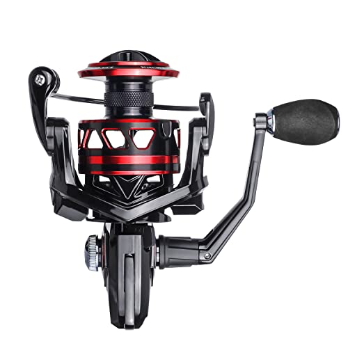 RUNCL Titan II Spinnrolle, Vollmetallkörper, max. Zugkraft 20 kg, 9+1 abgeschirmte BB Ultra Smooth Leistungsstarke Salzwasser-Süßwasser-Angelrollen, 2000, 3000, 4000, 5000, 6000 Serie, Angelgeschenke RUNCL Titan II Spinnrolle, Vollmetallkörper, max. Zugkraft 20 kg, 9+1 abgeschirmte BB Ultra Smooth Leistungsstarke Salzwasser-Süßwasser-Angelrollen, 2000, 3000, 4000, 5000, 6000 Serie, Angelgeschenke von RUNCL