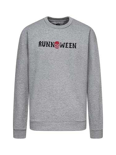 RUNNOWEEN Margery RNMR01411 Sweatshirt Herren ohne Kapuze Grau Größe EU M von RUNNOWEEN